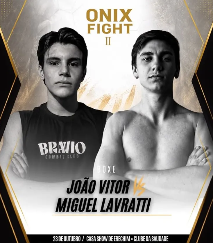 João Vitor contra Miguel Lavratti, Boxe